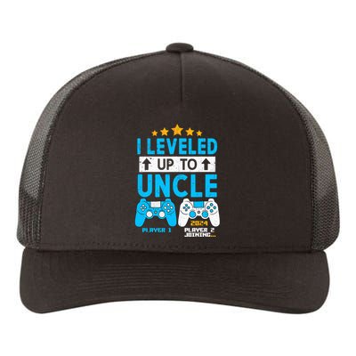 I Leveled Up To Uncle 2024 Gamer Soon To Be Uncle 2024 Yupoong Adult 5-Panel Trucker Hat