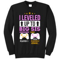 I Leveled Up To Big Sis Player 2 Joining 2024 Sweatshirt