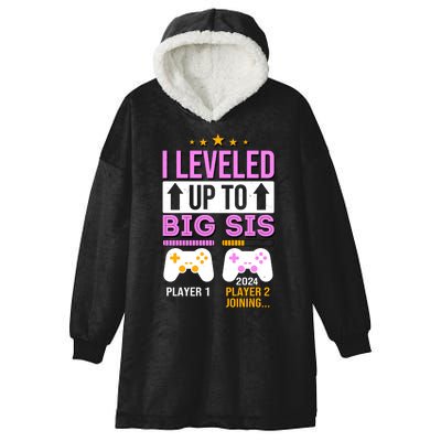 I Leveled Up To Big Sis Player 2 Joining 2024 Hooded Wearable Blanket