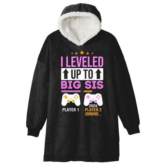 I Leveled Up To Big Sis Player 2 Joining 2024 Hooded Wearable Blanket