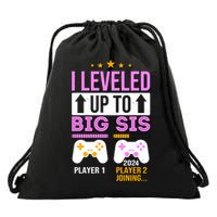 I Leveled Up To Big Sis Player 2 Joining 2024 Drawstring Bag