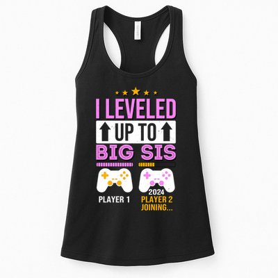 I Leveled Up To Big Sis Player 2 Joining 2024 Womens Tank Top