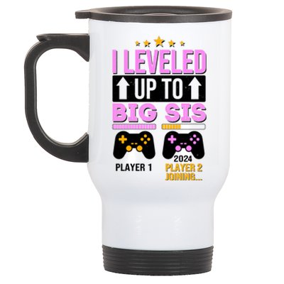 I Leveled Up To Big Sis Player 2 Joining 2024 Stainless Steel Travel Mug