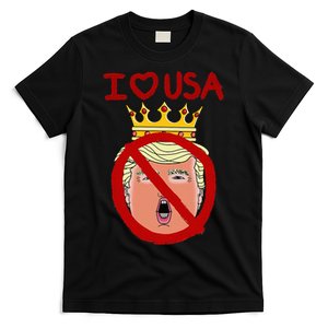 I Love Usa Cancel King Trump! T-Shirt