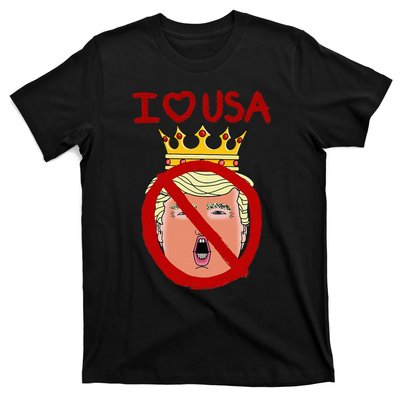 I Love Usa Cancel King Trump! T-Shirt