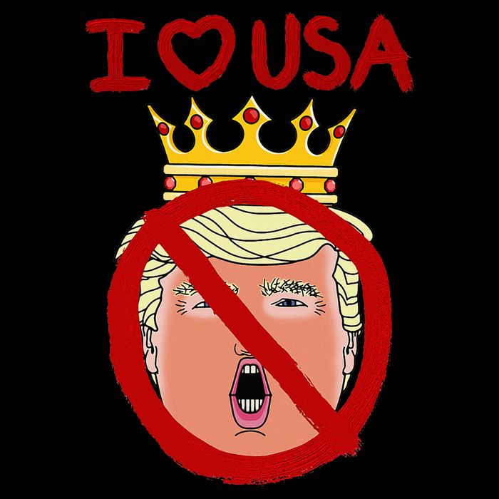 I Love Usa Cancel King Trump! Impact Tech Backpack