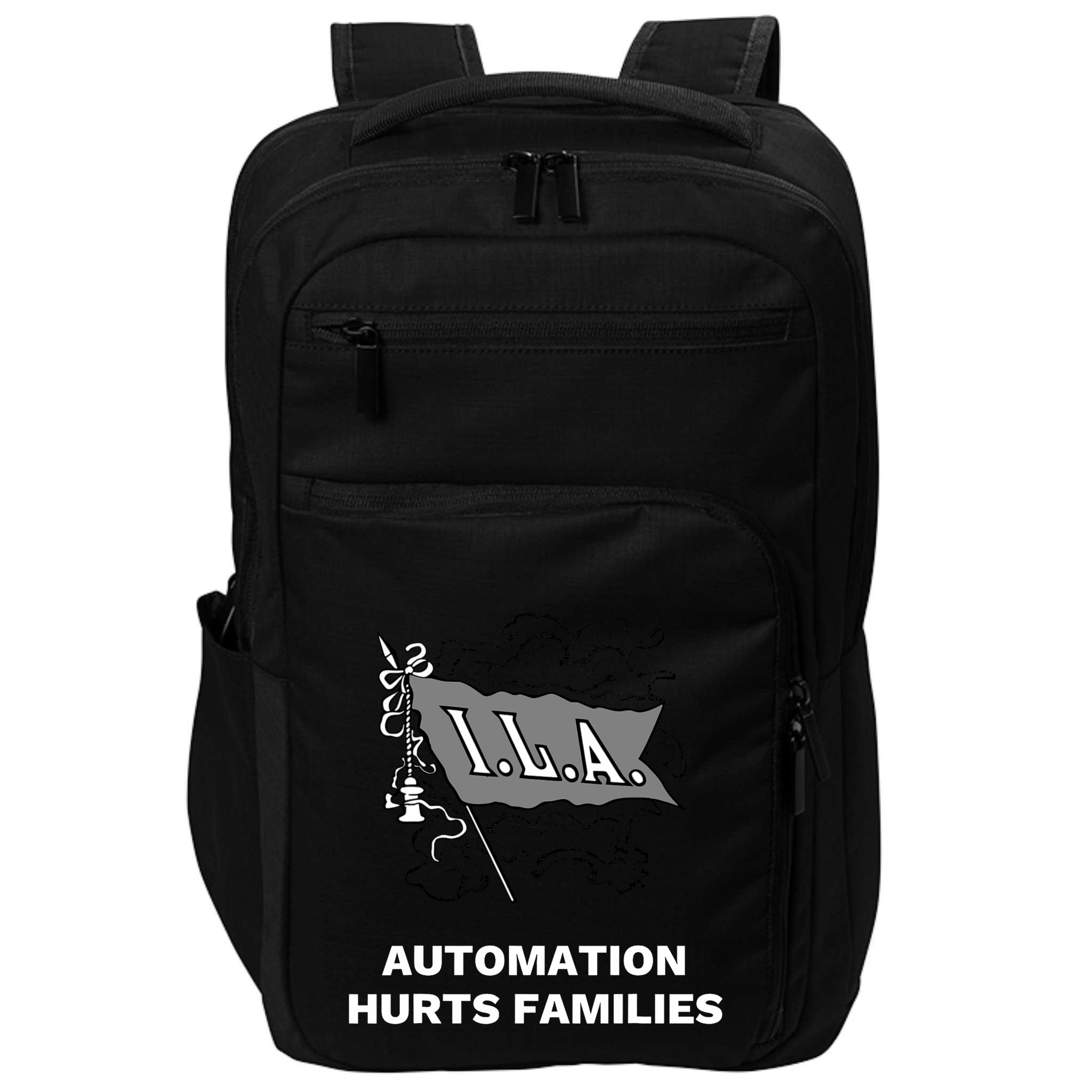 Ila Longshoremen Union Strike Port Workers Union Impact Tech Backpack