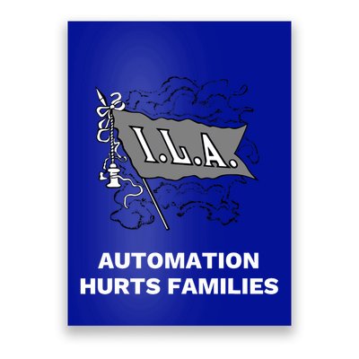 Ila Longshoremen Union Strike Port Workers Union Poster