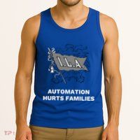 Ila Longshoremen Union Strike Port Workers Union Tank Top