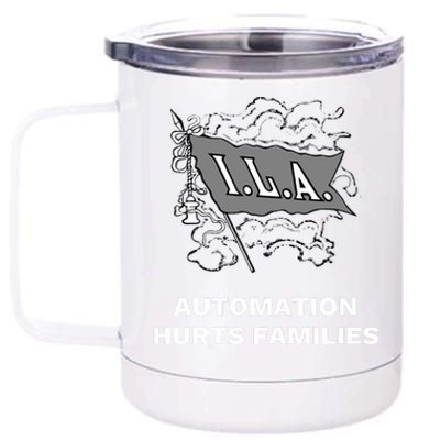 Ila Longshoremen Union Strike Port Workers Union 12 oz Stainless Steel Tumbler Cup