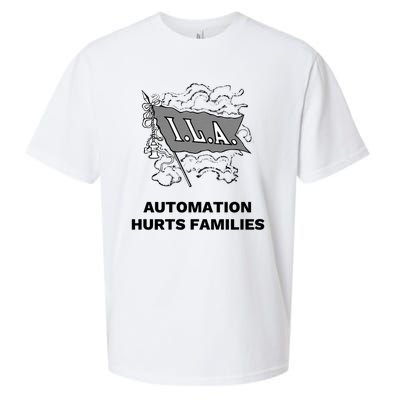 Ila Longshoremen Union Strike Port Workers Union Sueded Cloud Jersey T-Shirt