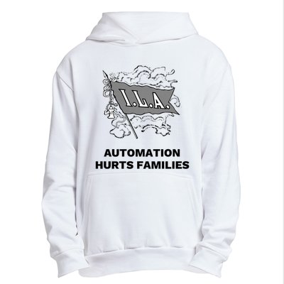 Ila Longshoremen Union Strike Port Workers Union Urban Pullover Hoodie