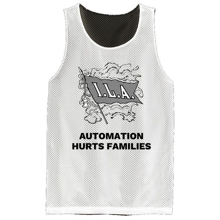 Ila Longshoremen Union Strike Port Workers Union Mesh Reversible Basketball Jersey Tank