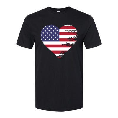 I Love Usa Cool Gift Softstyle® CVC T-Shirt