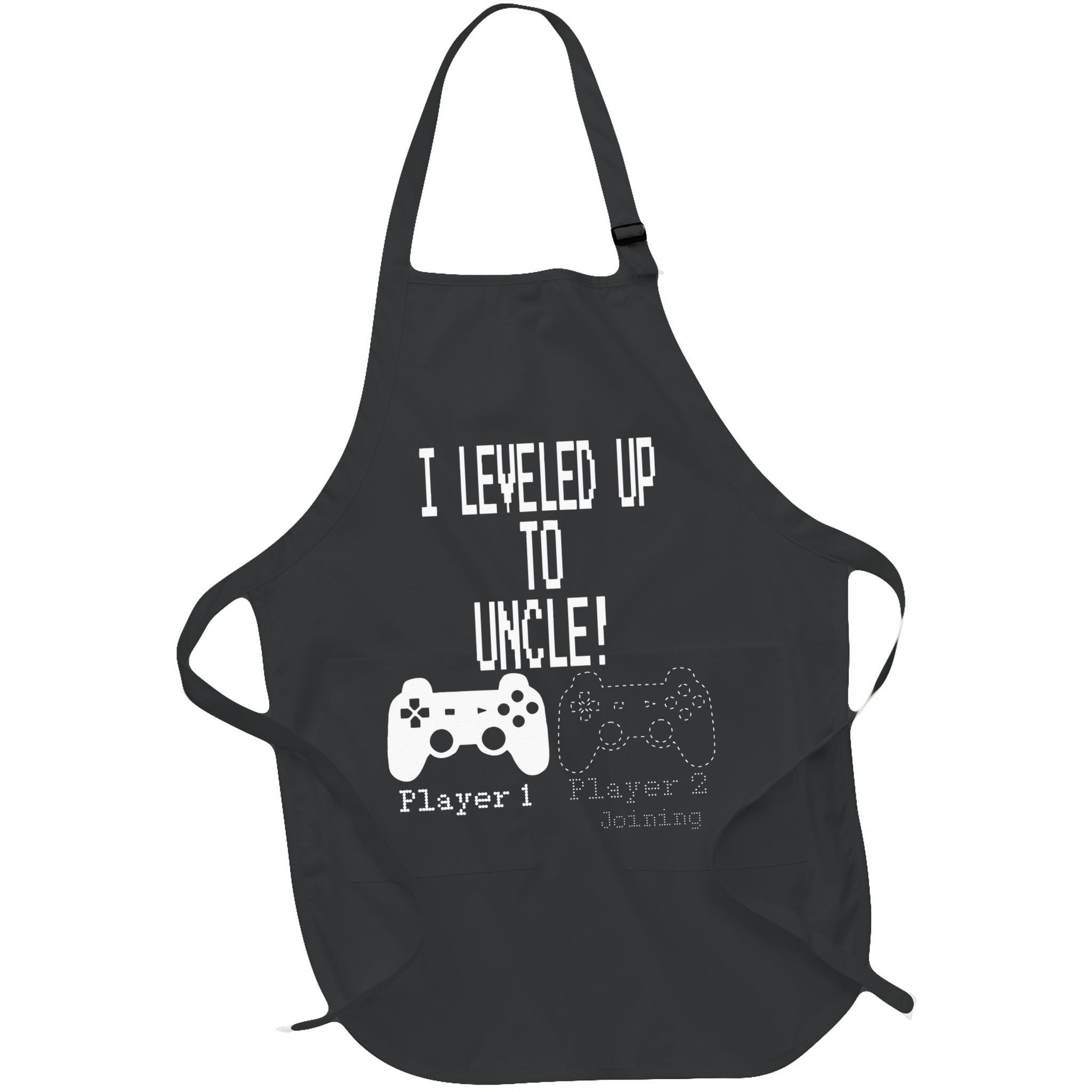 I Leveled Up To Uncle New Uncle Gaming Apron