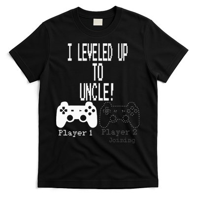 I Leveled Up To Uncle New Uncle Gaming T-Shirt