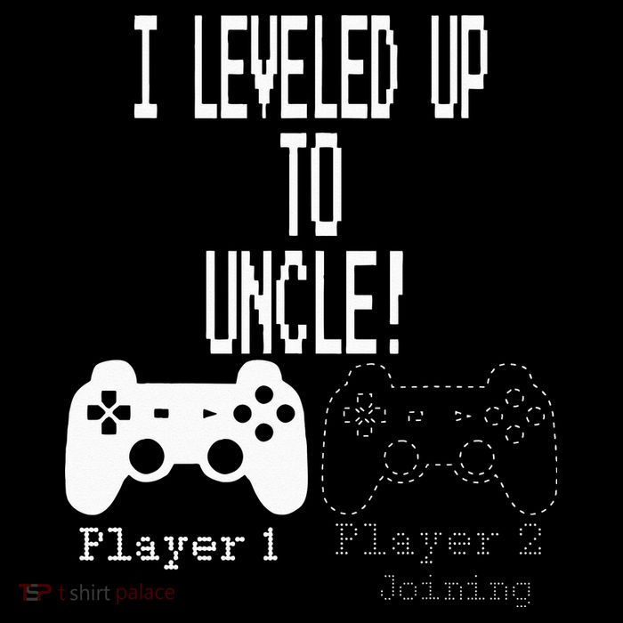 I Leveled Up To Uncle New Uncle Gaming Poster
