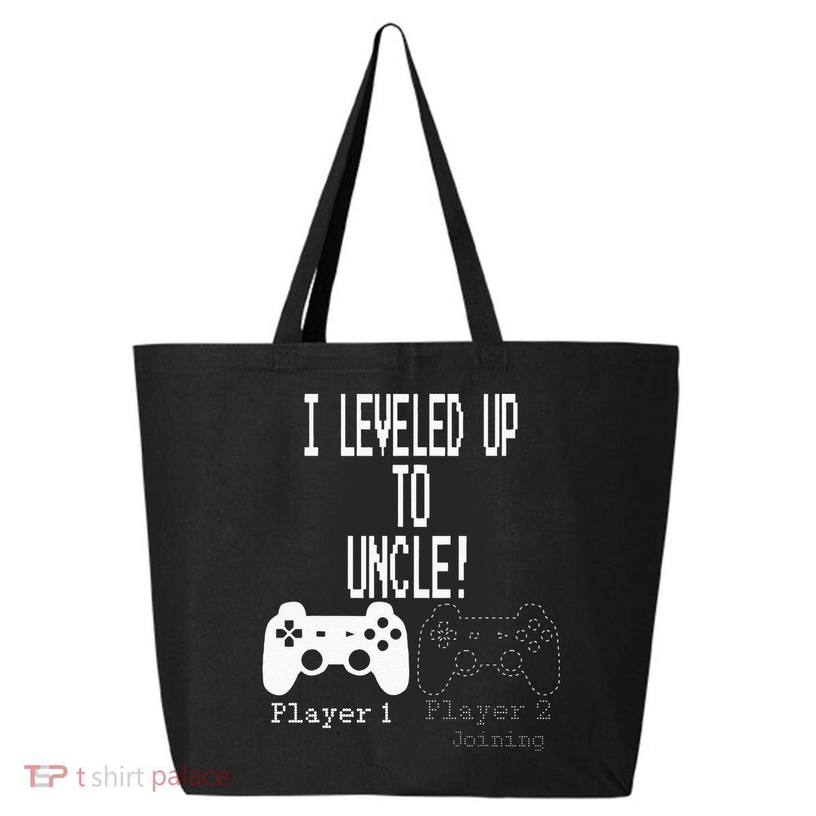 I Leveled Up To Uncle New Uncle Gaming 25L Jumbo Tote