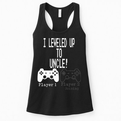 I Leveled Up To Uncle New Uncle Gaming Womens Tank Top