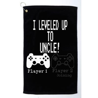 I Leveled Up To Uncle New Uncle Gaming Golf Towel