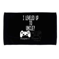I Leveled Up To Uncle New Uncle Gaming Microfiber Hand Towel