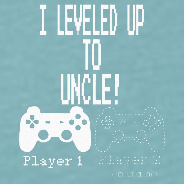 I Leveled Up To Uncle New Uncle Gaming Sueded Cloud Jersey T-Shirt