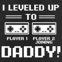 I Leveled Up To Daddy New Parent Gamer Dad Promoted Gift Adult Drive Performance Visor