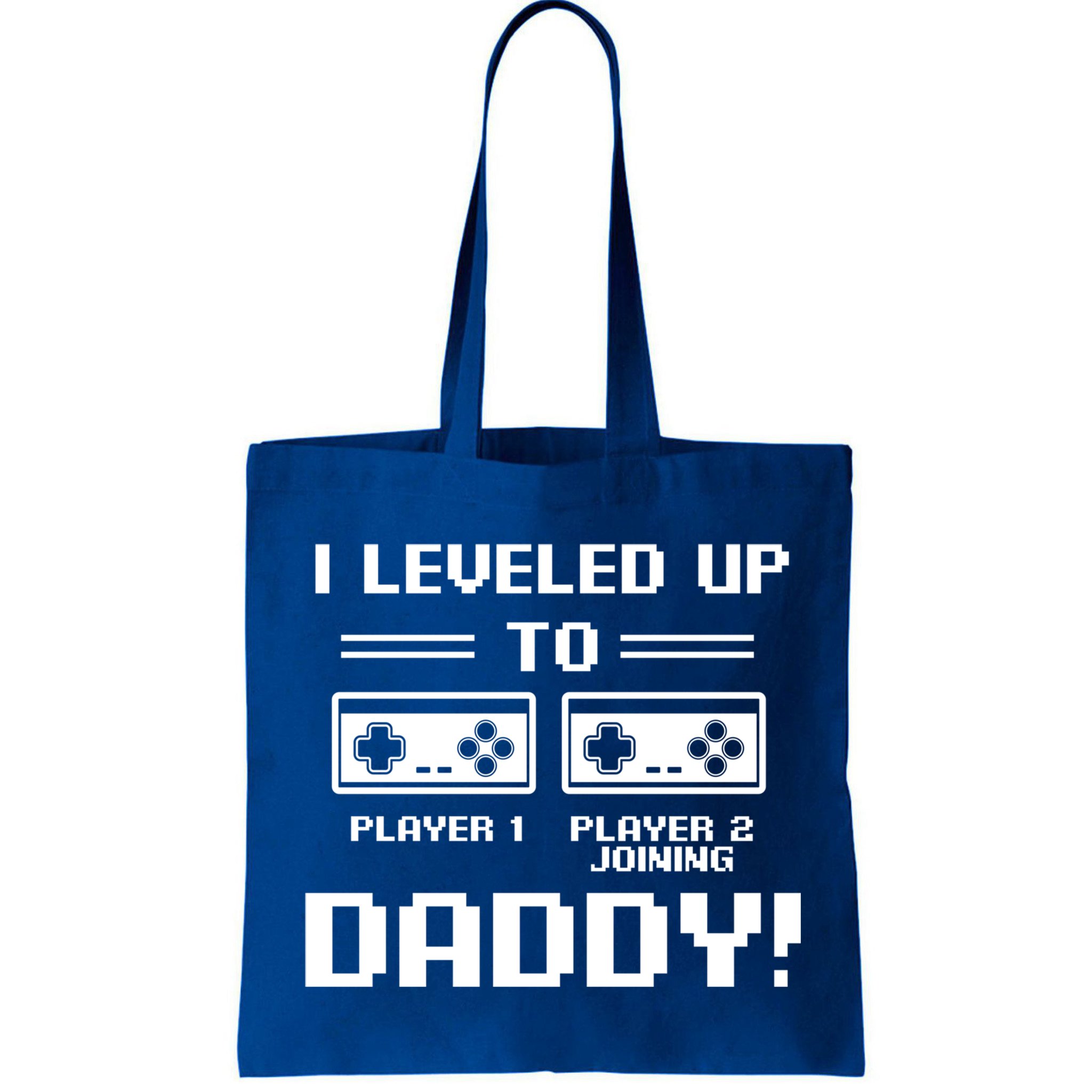 I Leveled Up To Daddy New Parent Gamer Dad Promoted Gift Bag