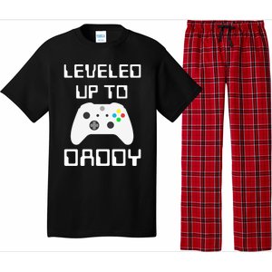 I Leveled Up To Daddy Soon To Be Daddy Dad Level Unlocked Gift Pajama Set