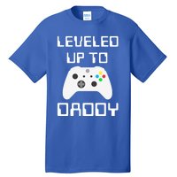 I Leveled Up To Daddy Soon To Be Daddy Dad Level Unlocked Gift Tall T-Shirt