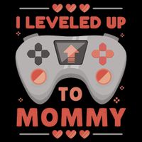 I Leveled Up To Mommy Gamer City Backpack
