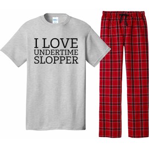 I Love Undertime Slopper Pajama Set