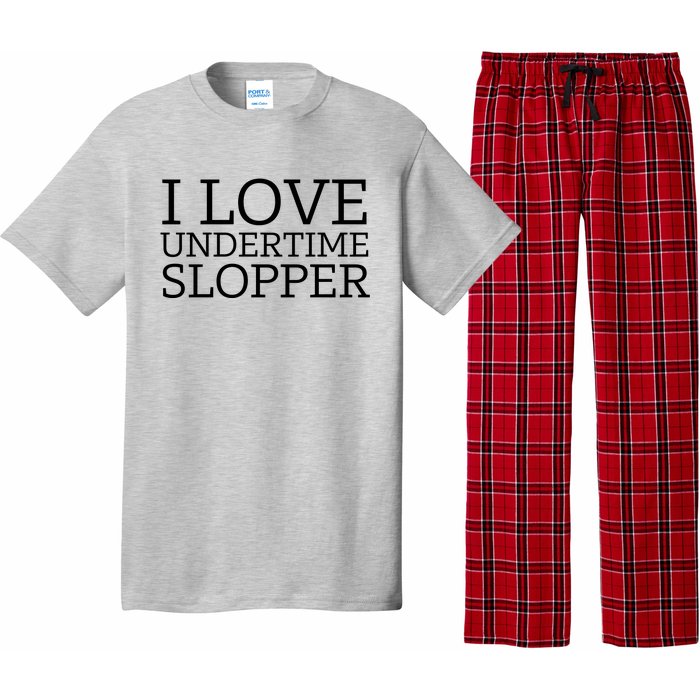 I Love Undertime Slopper Pajama Set