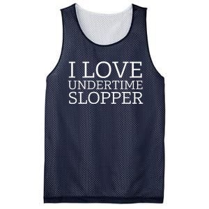 I Love Undertime Slopper Mesh Reversible Basketball Jersey Tank