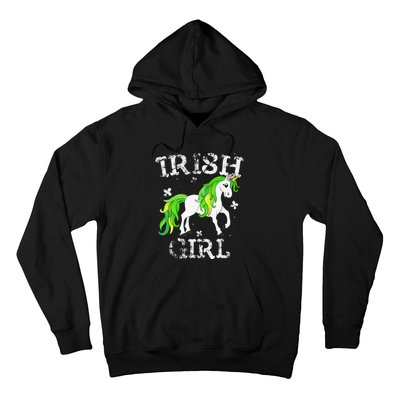 Irish  Leprechaun Unicorn St Patricks Day Hoodie