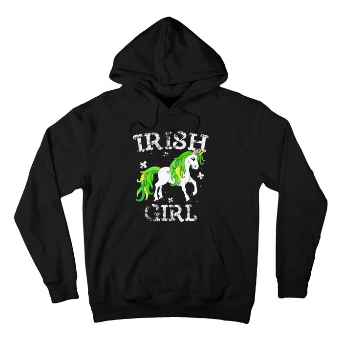 Irish  Leprechaun Unicorn St Patricks Day Hoodie