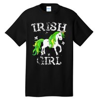 Irish  Leprechaun Unicorn St Patricks Day Tall T-Shirt