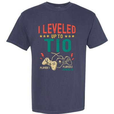 I Leveled Up To Tio New Tio Gamer Promoted To Tio Garment-Dyed Heavyweight T-Shirt