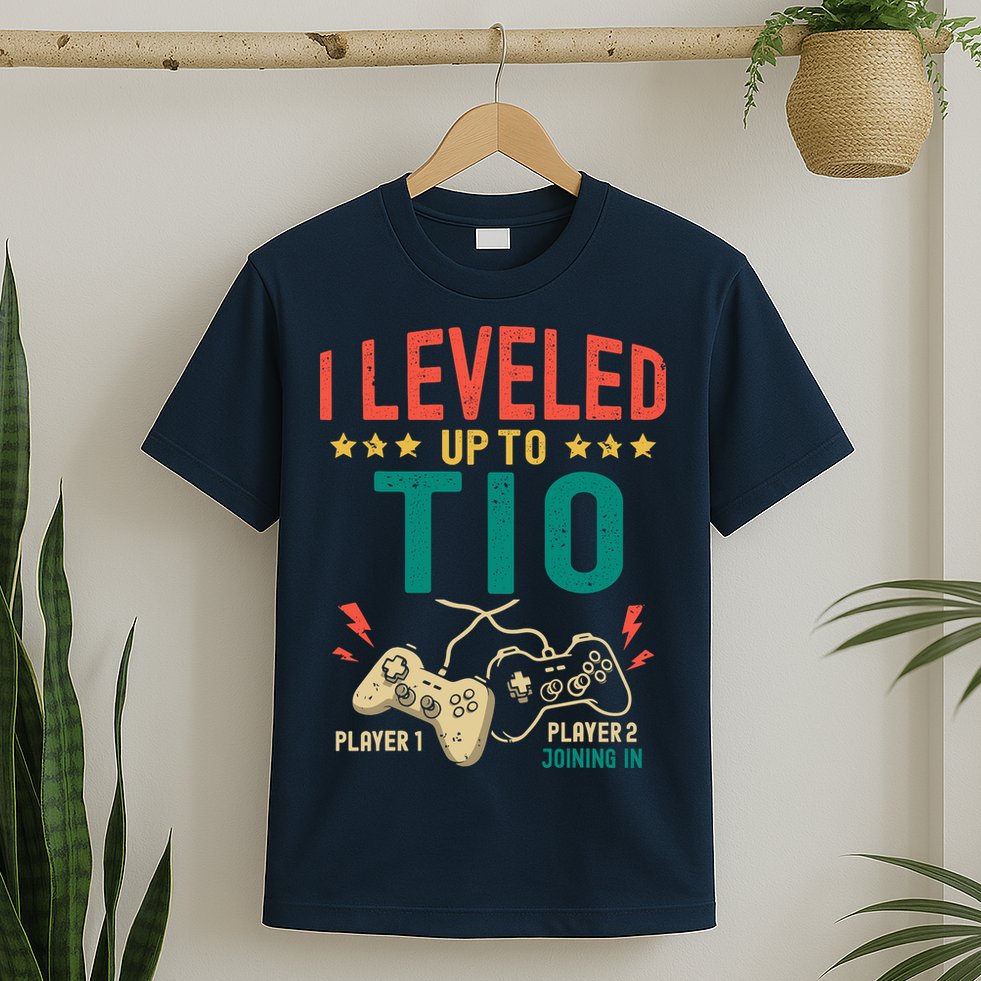 I Leveled Up To Tio New Tio Gamer Promoted To Tio T-Shirt
