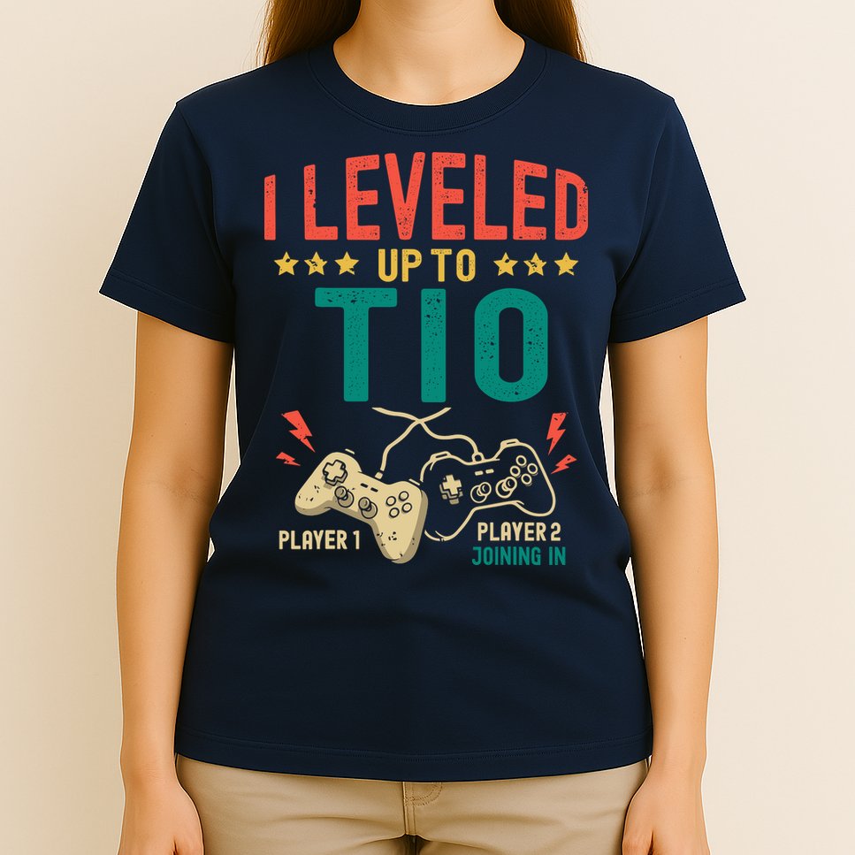 I Leveled Up To Tio New Tio Gamer Promoted To Tio T-Shirt