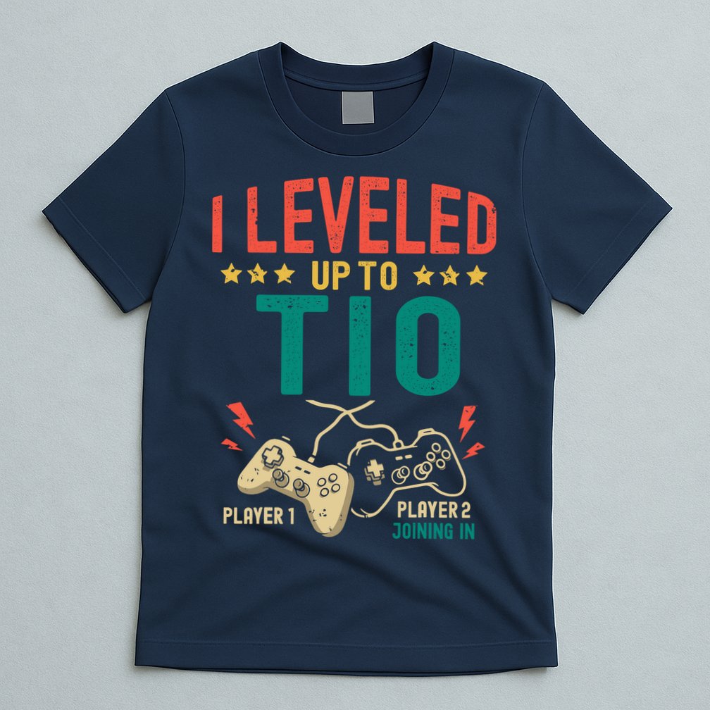 I Leveled Up To Tio New Tio Gamer Promoted To Tio T-Shirt