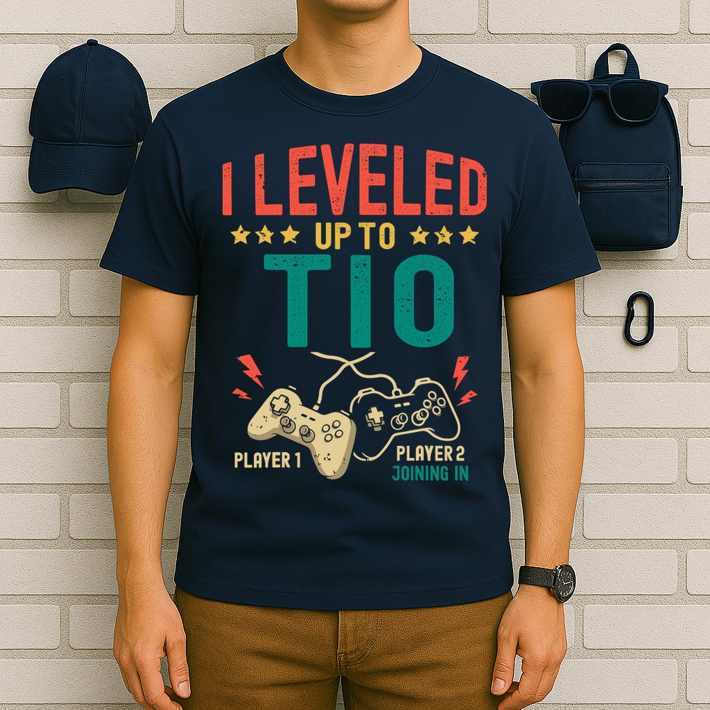 I Leveled Up To Tio New Tio Gamer Promoted To Tio T-Shirt