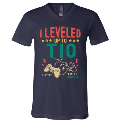 I Leveled Up To Tio New Tio Gamer Promoted To Tio V-Neck T-Shirt