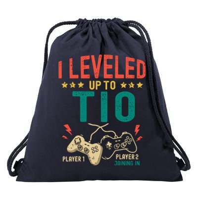 I Leveled Up To Tio New Tio Gamer Promoted To Tio Drawstring Bag