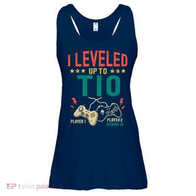 I Leveled Up To Tio New Tio Gamer Promoted To Tio Ladies Essential Flowy Tank