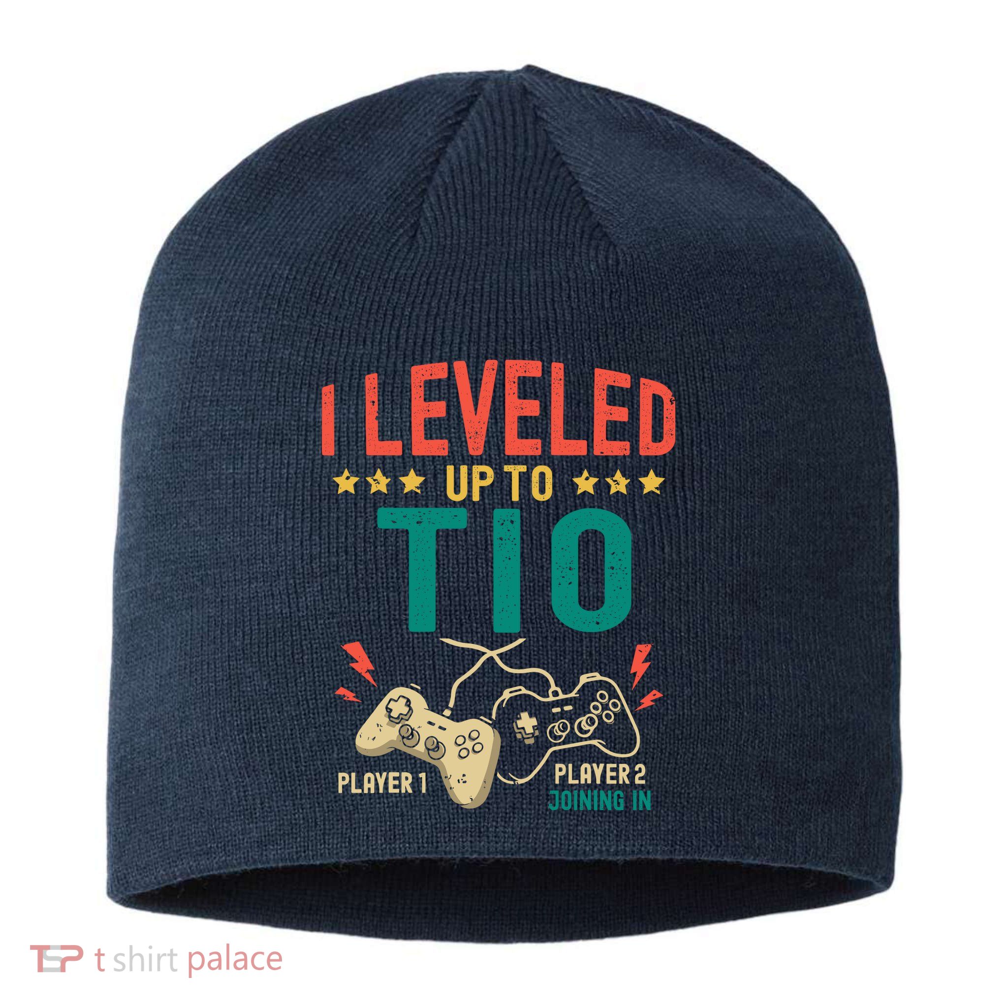 I Leveled Up To Tio New Tio Gamer Promoted To Tio Sustainable Beanie