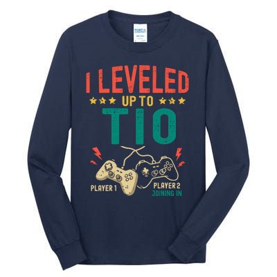 I Leveled Up To Tio New Tio Gamer Promoted To Tio Tall Long Sleeve T-Shirt