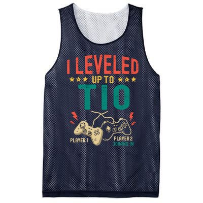 I Leveled Up To Tio New Tio Gamer Promoted To Tio Mesh Reversible Basketball Jersey Tank