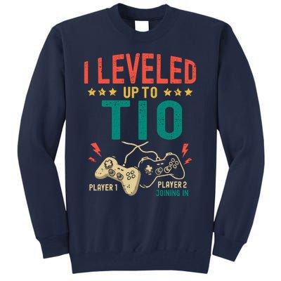 I Leveled Up To Tio New Tio Gamer Promoted To Tio Tall Sweatshirt