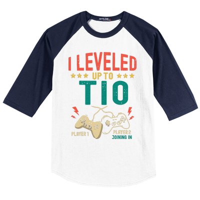 I Leveled Up To Tio New Tio Gamer Promoted To Tio Baseball Sleeve Shirt